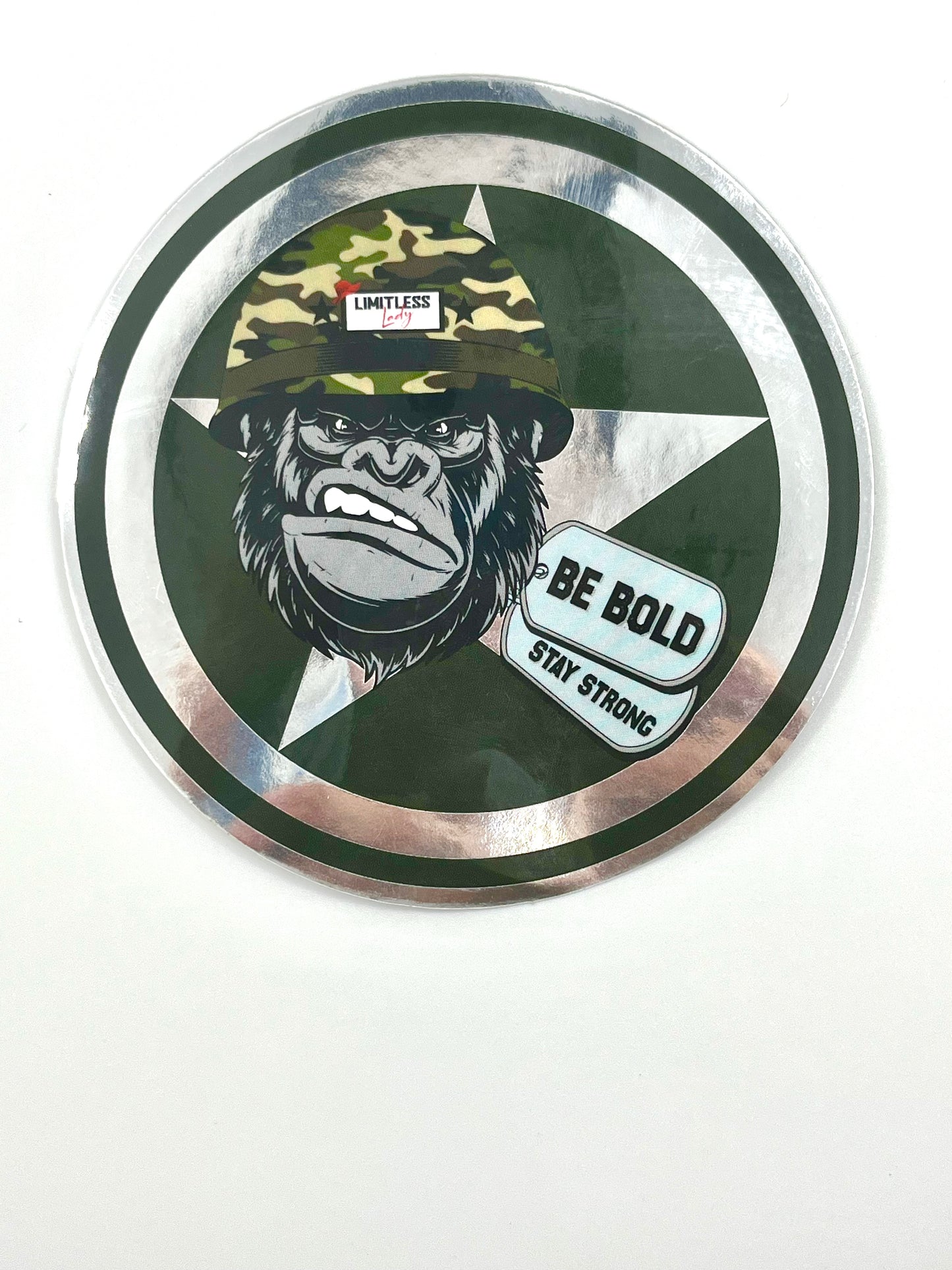 Coffee Joe Mirrored Sticker