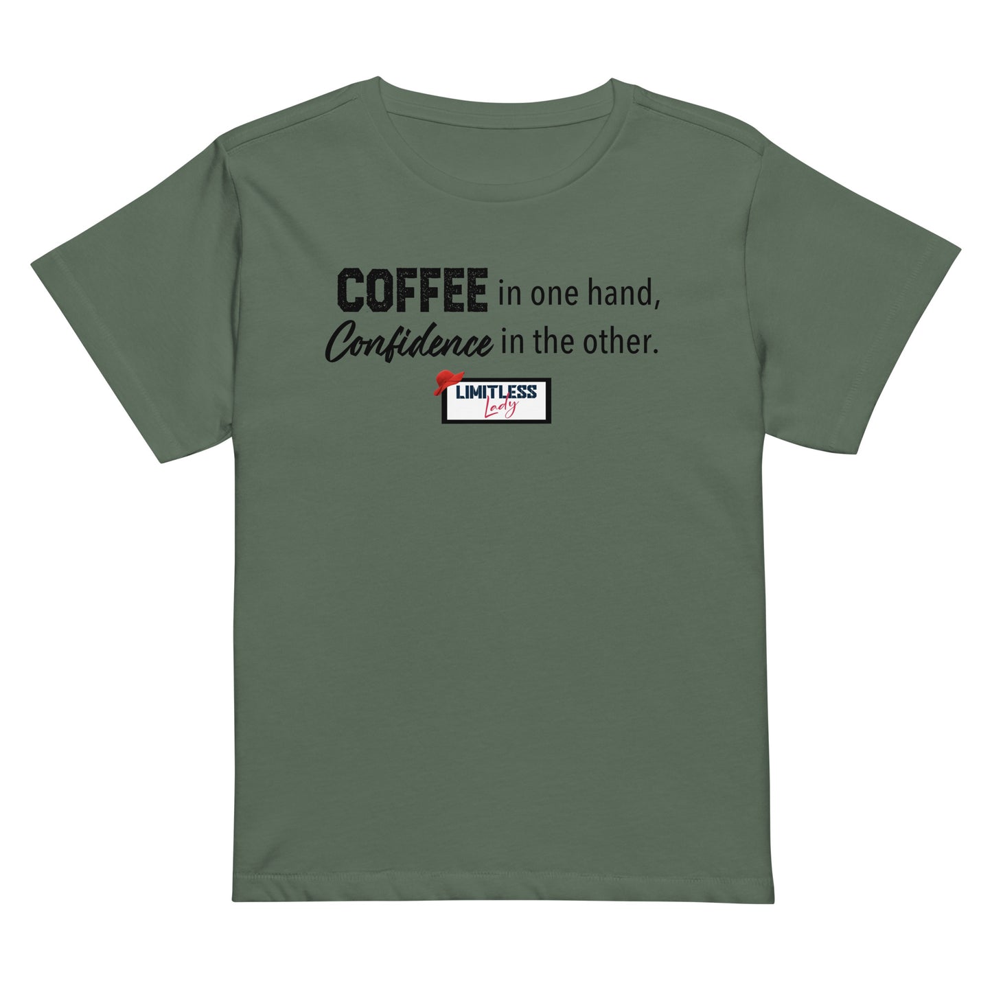 Women’s Coffee & Confidence Tee