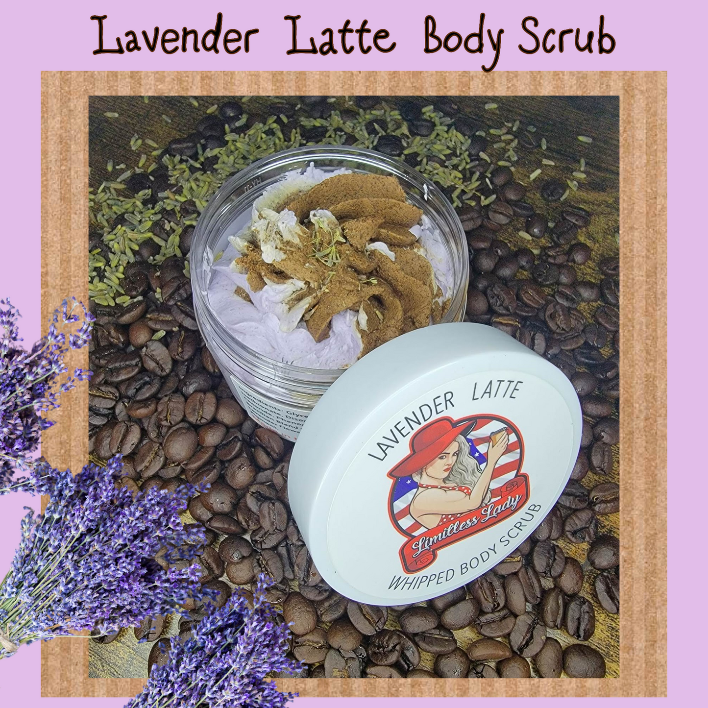 Whipped Lavender Latte Scrub