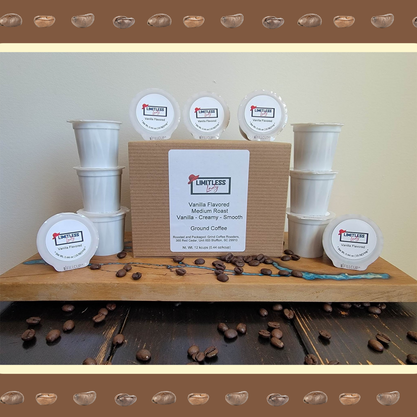 Single Serve coffee (Vanilla)